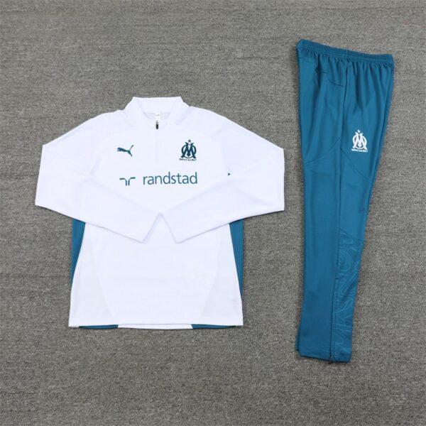 Marsellie 24/25 Tracksuit Blanco/Azul cielo
