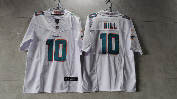 Dolphins Blanco Engineered NFL Jersey - Image 2