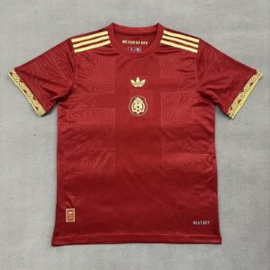 Jersey Mexico Especial Guinda Replica 25/26