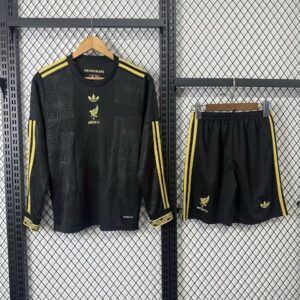 Jersey + Short Mexico Niño Local Manga Larga Replica 25/26
