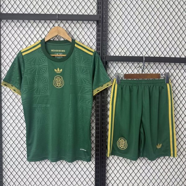 Jersey + Short Mexico Niño Verde Replica 25/26