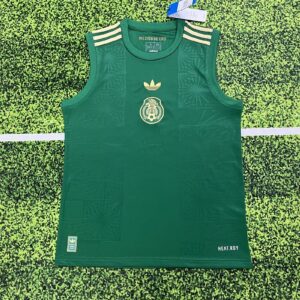 Jersey Mexico Entrenamiento Tirantes Verde Replica 25/25