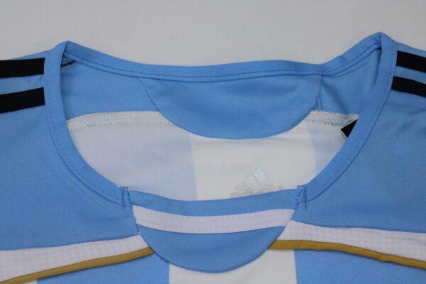 Jersey Argentina Local Mundial 2006 Manga Larga Retro Replica - Image 7