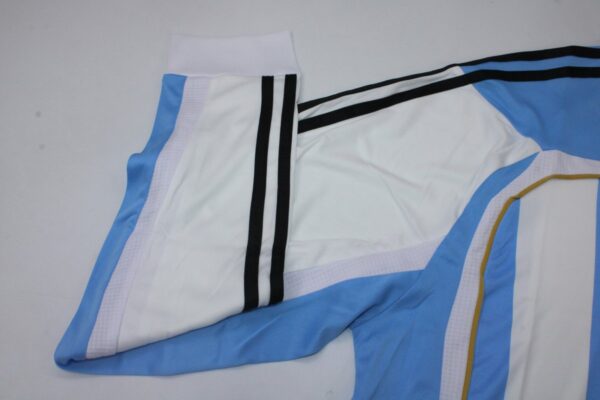 Jersey Argentina Local Mundial 2006 Manga Larga Retro Replica - Image 9