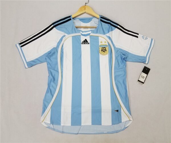 Jersey Argentina Local Mundial 2006 Retro Replica