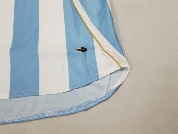 Jersey Argentina Local Mundial 2006 Retro Replica - Image 8