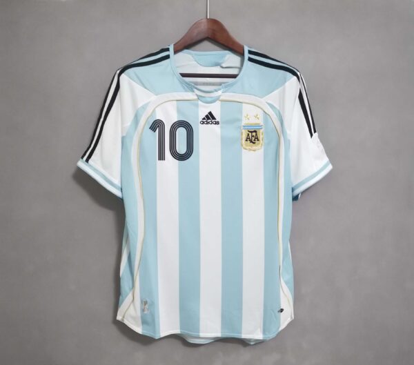 Jersey Argentina Local Mundial 2006 Retro Replica - Image 11
