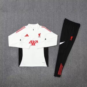 Conjunto Deportivo Liverpool 25/26 Crema Replica (Tracksuit)