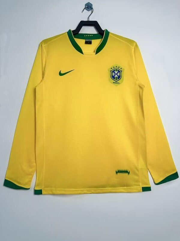 Jersey Brasil Local Mundial 2006 Retro Replica