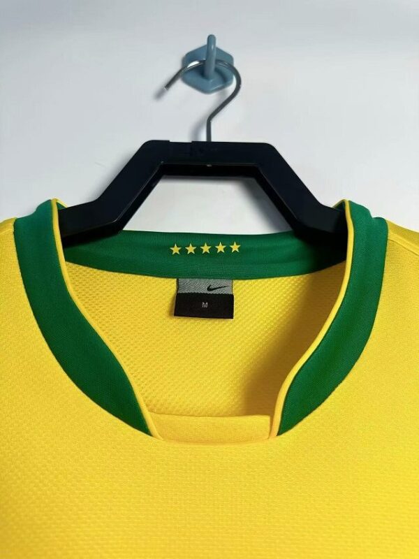 Jersey Brasil Local Mundial 2006 Retro Replica - Image 5