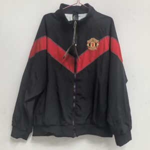 Manchester United Rompevientos Negro Replica 25/26