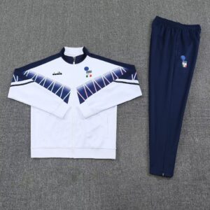 Conjunto Italia 25/26 Blanco  Replica (Tracksuit)