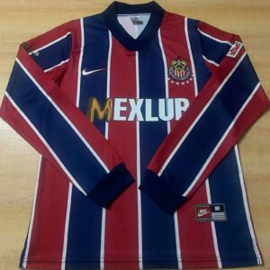 Jersey Chivas del Guadalajara Visitante 97-98 Manga Larga Retro Replica