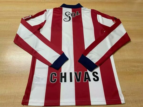 Jersey Chivas del Guadalajara Local 97-98 Manga Larga Retro Replica - Image 6