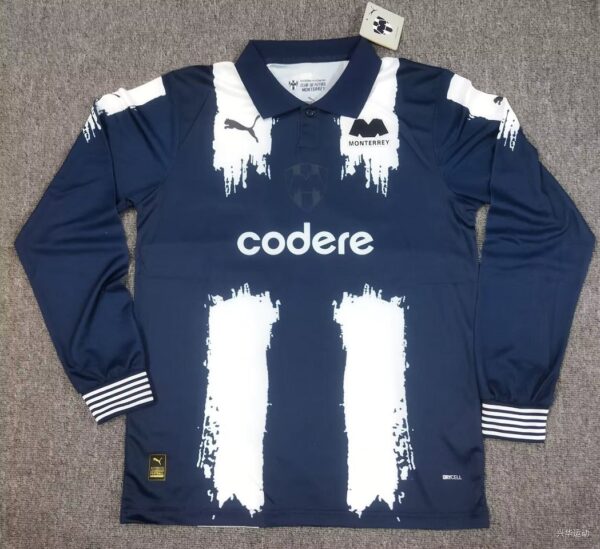 Jersey Monterrey Mundial de Clubes Manga Larga Replica 25/26