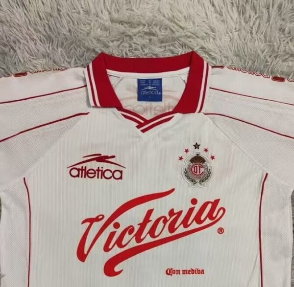 Jersey Toluca Visita 99-00 Retro Replica - Image 2