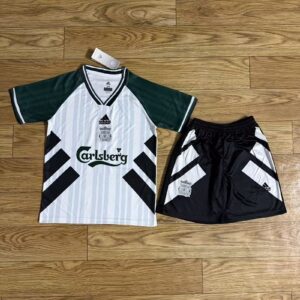 Jersey + Short Liverpool Visita 93-95 Retro Niño Replica