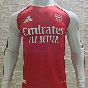 Jersey Arsenal Versión jugador Manga Larga Local 25/26 Replica