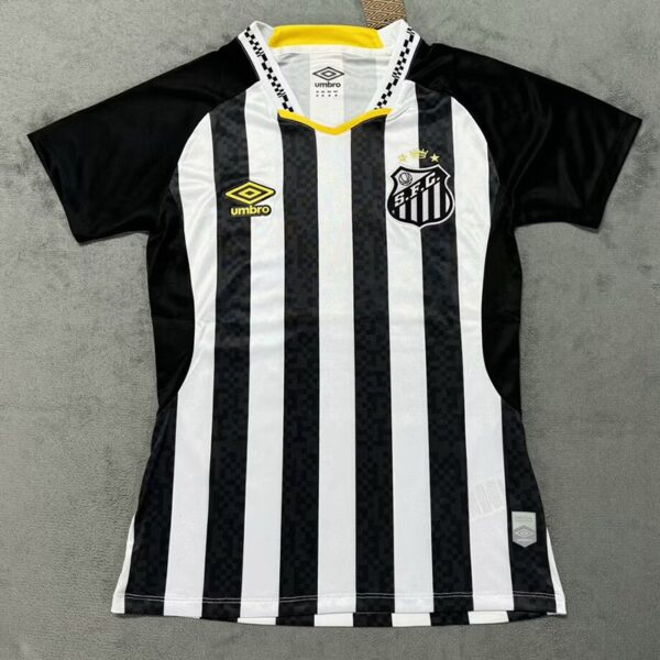 Jersey Santos de Brasil Visita Mujer Replica 25/26