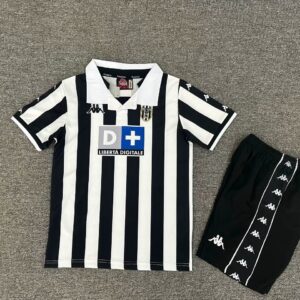 Jersey + Short Juventus Local 99-00 Retro Niño Replica
