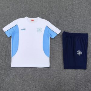 Kit de Entrenamiento Manchester City Blanco 25/26
