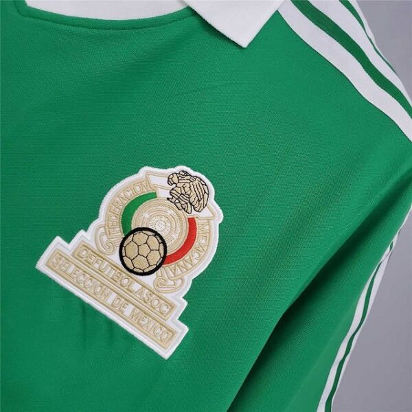Jersey México Local 1986 Retro Replica - Image 2