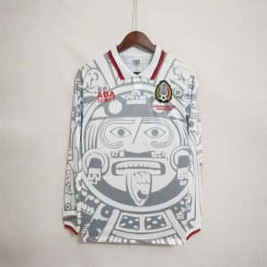 Jersey México Visita 1998 Manga Larga Retro Replica