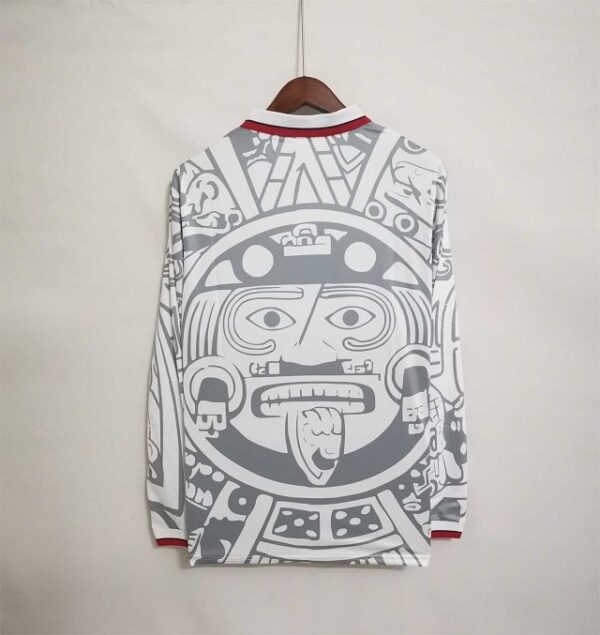 Jersey México Visita 1998 Manga Larga Retro Replica - Image 6
