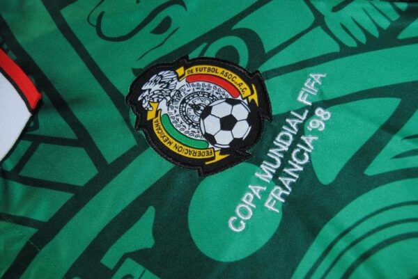 Jersey México Local 1998 Retro Replica - Image 4