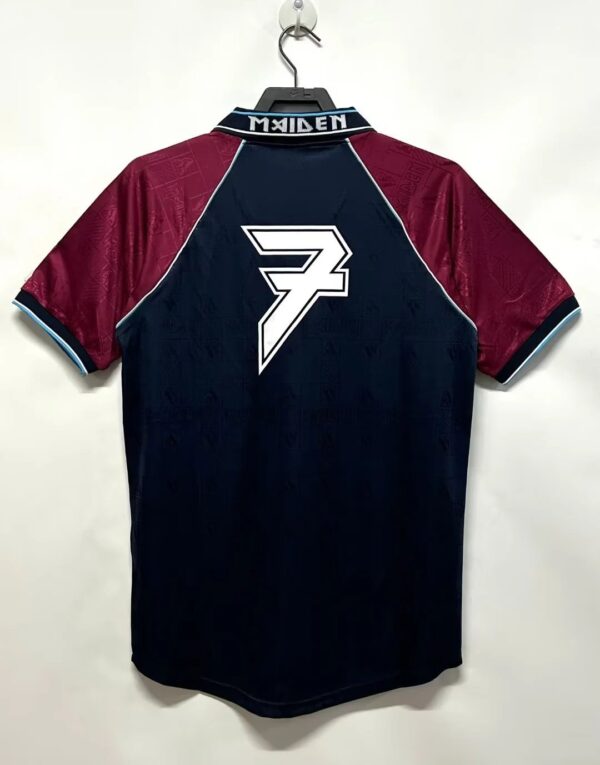 Jersey West Ham Iron Maiden 1999 Retro Replica - Image 5