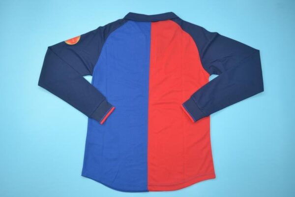 Jersey Barcelona Local 99-00 Manga Larga Retro Replica - Image 5
